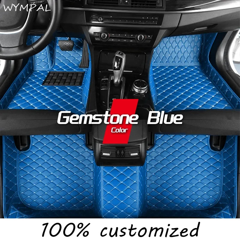 Custom Automotive Car Floor Mats For Mercedes W203 2001 2002 2003 2004 2005 Auto Luxury Leather Men Women Car Mats Full Coverage