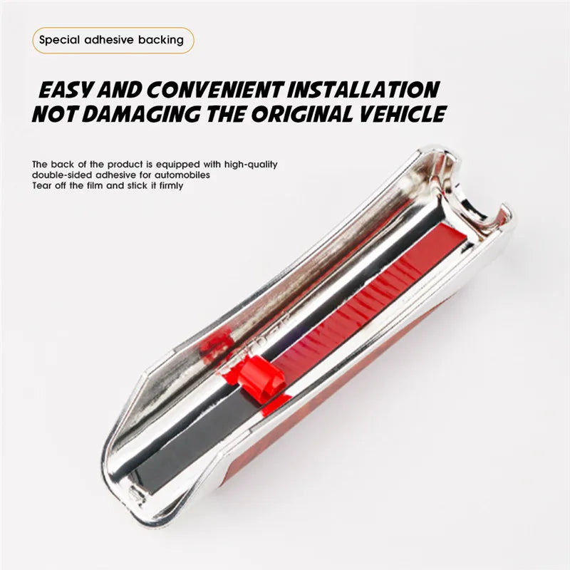 Para Audi A3 S3 8L 8P 8V A4 S4 B5 B6 B7 B8 A5 S5 Cubierta de freno de mano de coche Puños de freno de mano Cubierta protectora de fibra de carbono Freno de estacionamiento