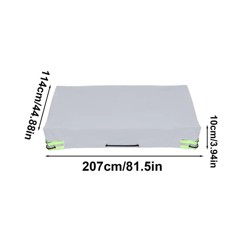 Trailer Cover RV Camping Trailer Flat Tarpaulin UV Protection Waterproof Trailer Rv Cover For Other Vehicle And Car Trailer