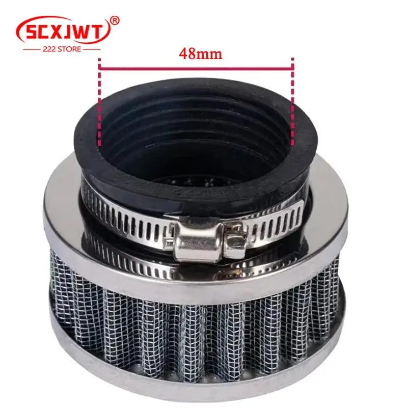 Long Lasting Engine Life Motorcycle ATV Air Cleaner Intake Filter (28mm/35mm/39mm/42mm/44mm/48mm/50mm/52mm/54mm/60mm)
