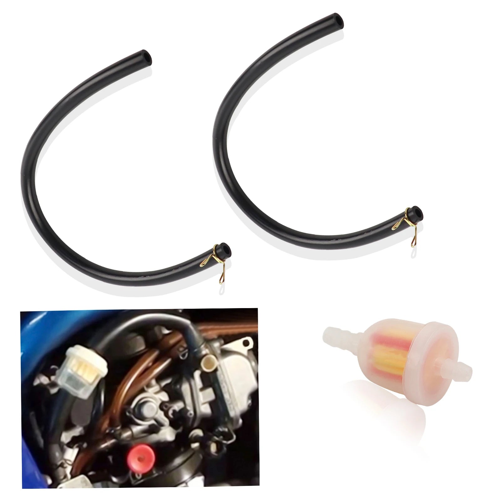 Oil Filter fuel hose Hose Petrol Pipe for pocket bike dirt bike motorcycle pit bike scooter Go Kart Mini Chopper Moped Pit Dirt
