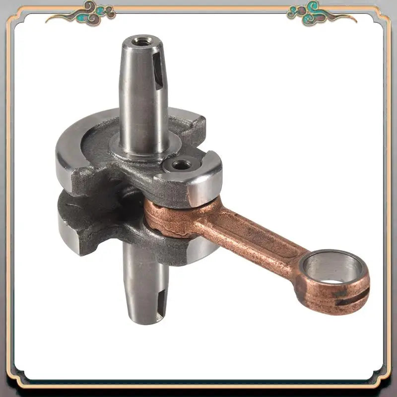 A73Q-44Mm Crankshaft Connecting Rod Assembly Half Circle Crankshaft Engine Parts Accessories For 47Cc 49Cc Mini Pocket Bike
