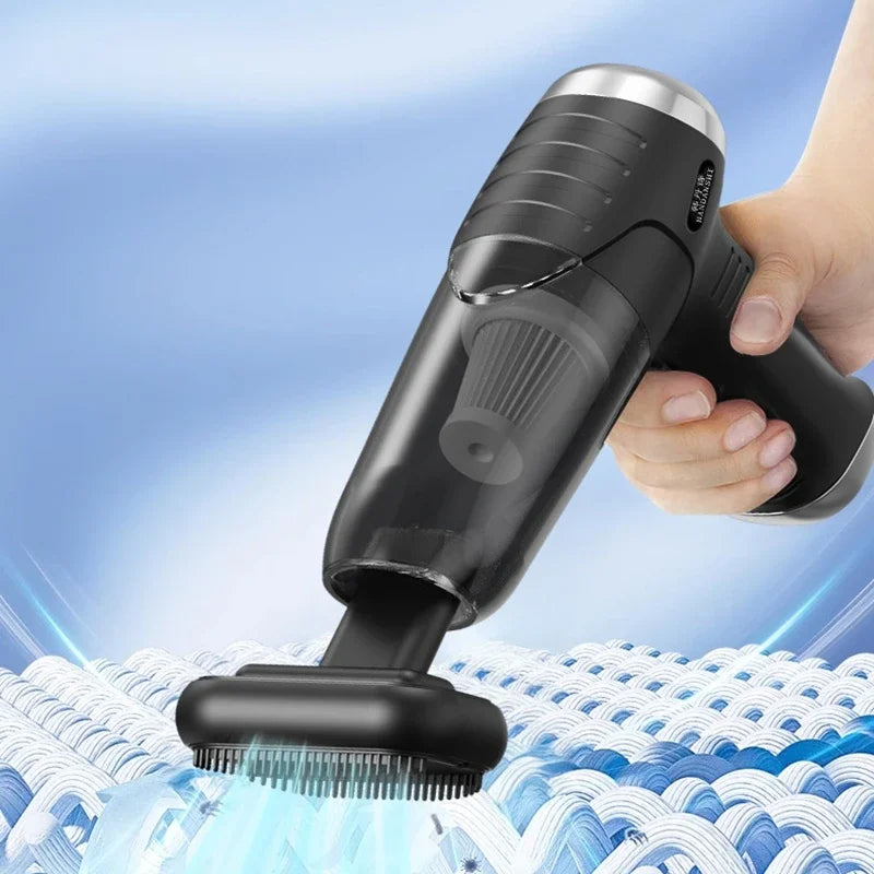 Lenovo 8-in-1 Car Vacuum Car Vacuum Cleaner Portable Mini Cordless Vacuum 45000pa Powerful Car Suction Machine For Car Home New
