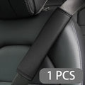 Car accessories seat belt PU Leather Safety Belt Shoulder Cover Breathable Protection Seat Belt Padding Pad Auto Interior Access