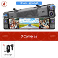 D80 Rearview Mirror 4K Dash Cam ADAS 4CH 360° Record Car DVR Interior Camera WIFI APP 1080P BSD Auto Video Recorder 24H Parking