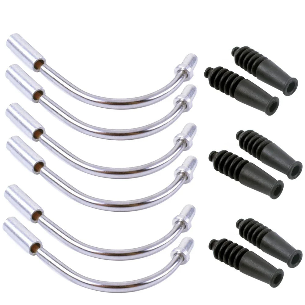V-Brake Noodles Bend Tube Cable Guide Rubber Head Hose Dust Cover Brake Wire Protection Cover Parts MTB Accessory