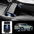 For Kia EV3 Armrest Under Storage Box Organizer Holder Tray Car Central Card Coin Stowing Tidying Car interior Accessories