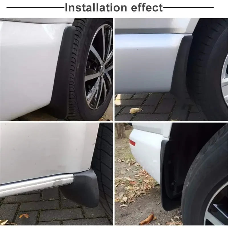 1set Car Fender Mud Retaining Accessories Brand New Black For Volkswagen Transport Vehicle T5 T6 Car Accessories