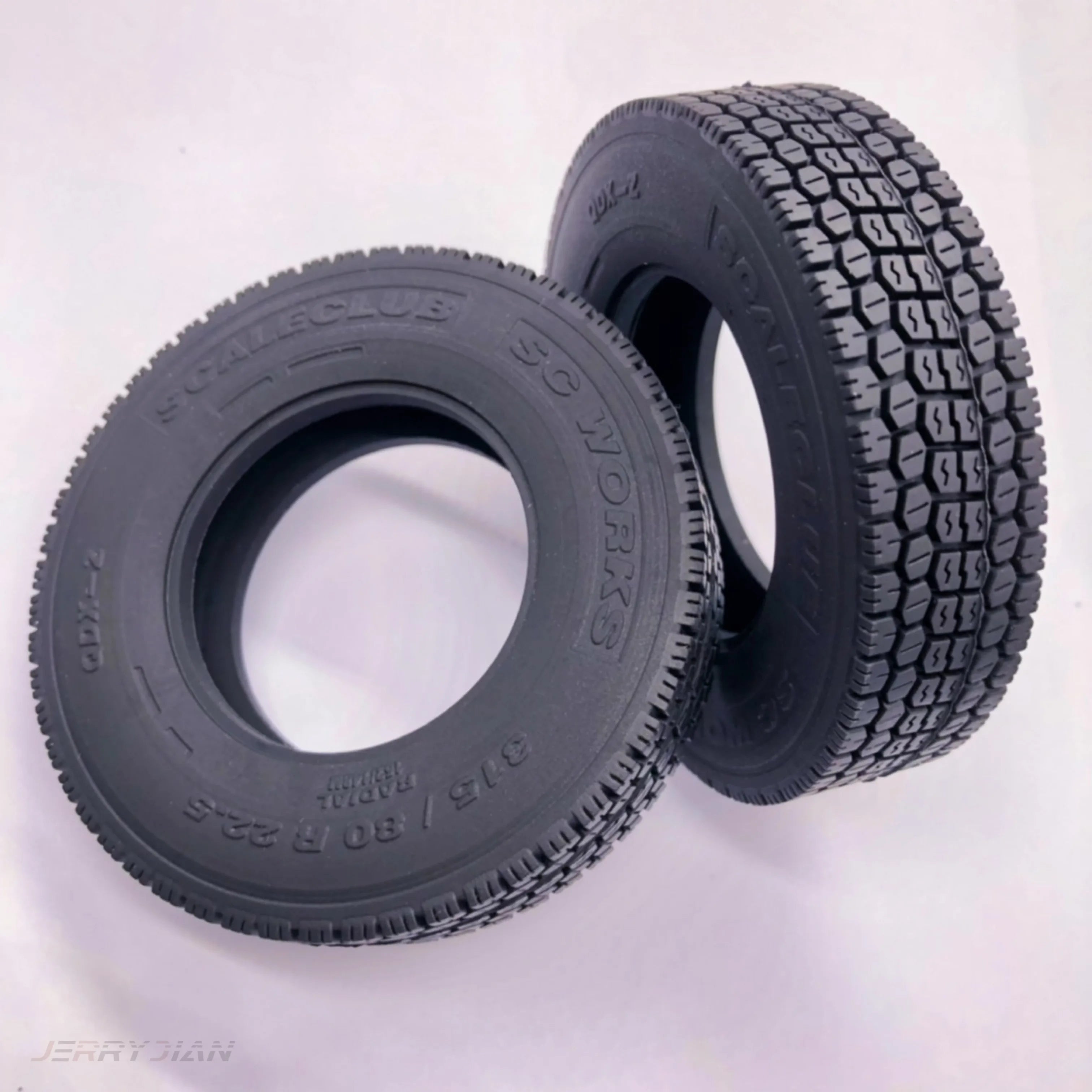 Scaleclub 1/14 Truck Simulation Road Tires Suitable For Tamiya  Lesu For Scania Man Actros Volvo Car Parts Rc Truck Trailer