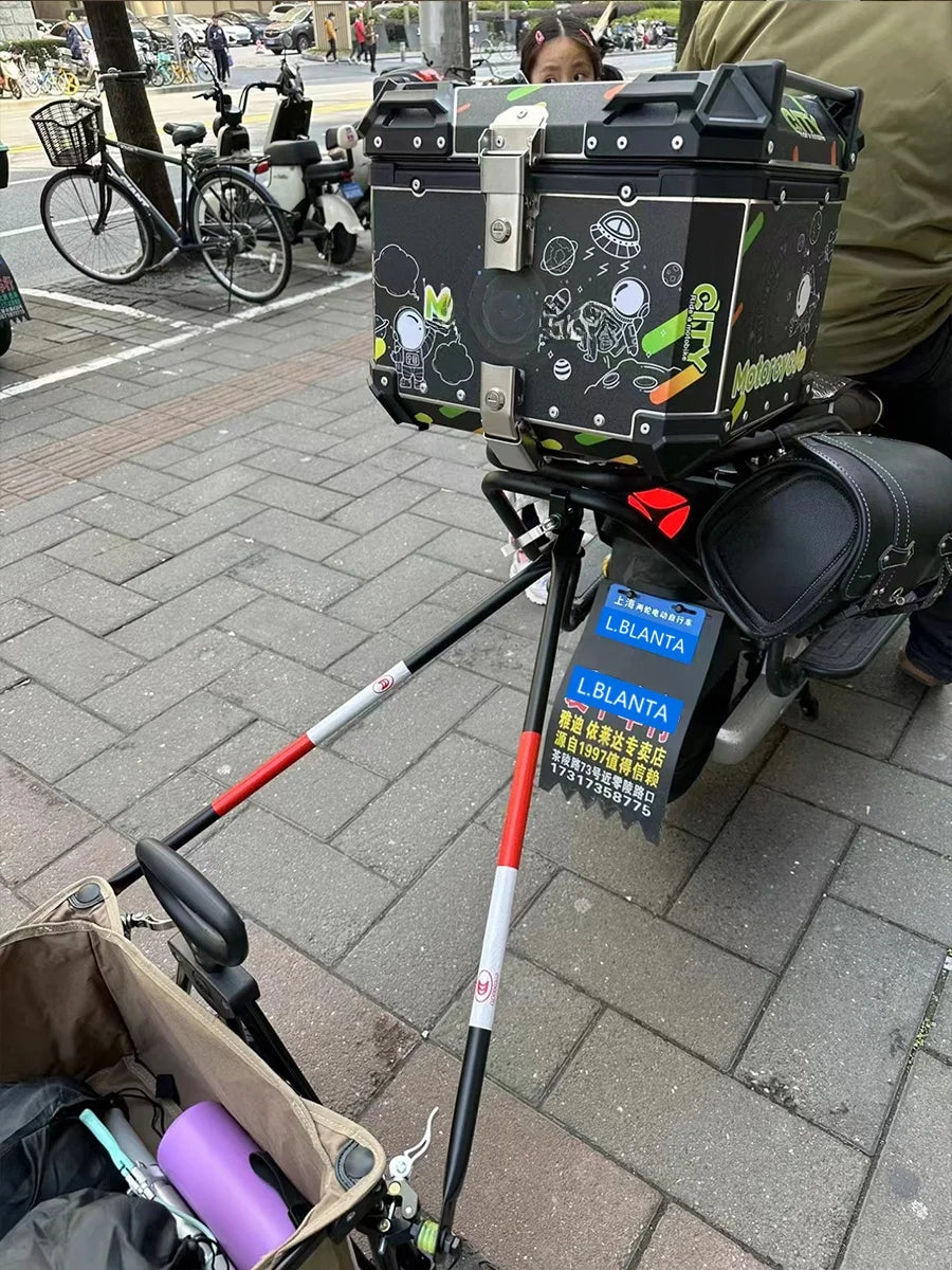 Brenta Qui Release Hitch Connector Cam Car Bicycle  Vehicle Trailer Towing Bar Portable op Cart Link Bar