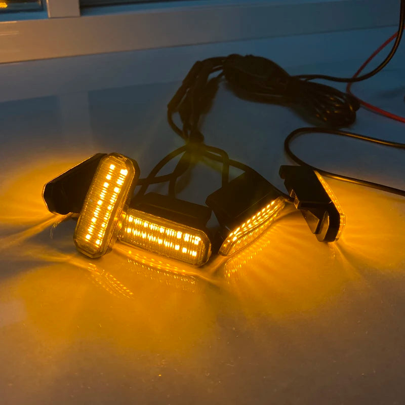 For car pickup truck off-road vehicle 18 LED Front Grille Light Car Daytime Running Light ﻿98% of vehicle models are applicable