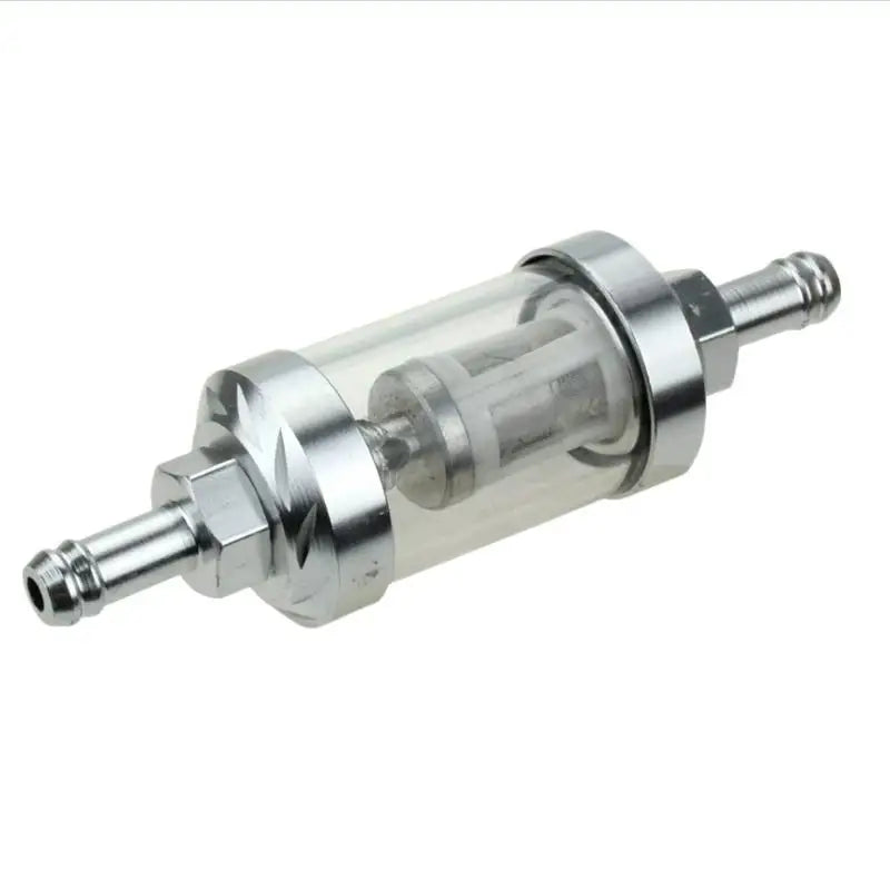 Universal Motorcycle Fuel Filter 8mm Engine Inline Carb CNC Fuel Gas Filter Motor Oil Filters Off Road ATV Accessories