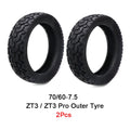Original 11-inch Off-road Tires For Ninebot By Segway ZT3 / ZT3 PRO Electric Scooter 70/60-7.5 Tubeless Tyres Wheel Accessories
