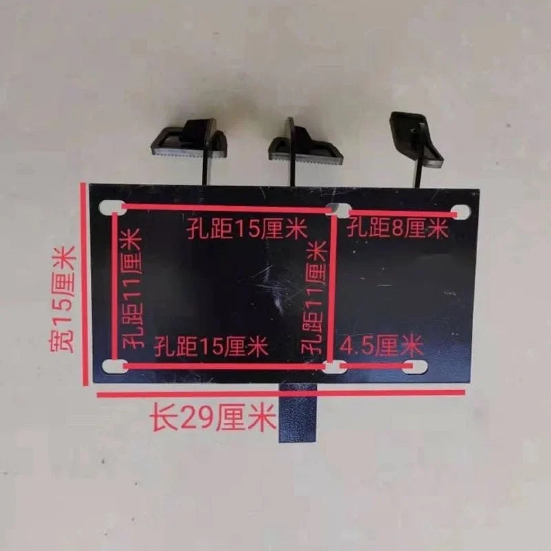 1set Tricycles Brake Pedals,four Wheel Canopies,modified Oil Brakes,clutch Disc,foot Brake Accelerator Three in One Foot Pedal