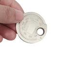 Herramienta de medición de calibre de bujía de tipo moneda de 0,6-2,4 mm (0,02-0,10 pulgadas)