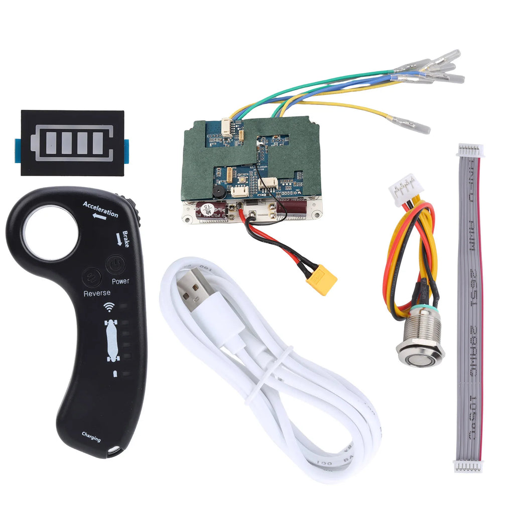 Electric Motor Control Panel ESC Electric Remote Control Scooter Controller Sinusoid Dual Drive Hub Motor Control Panel ESC