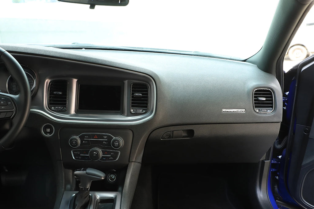 Car Dashboard A/C Vent Center Console Air Condition Outlet Panel Cover Trim for Dodge Charger 2011-2022 Interior Accessories