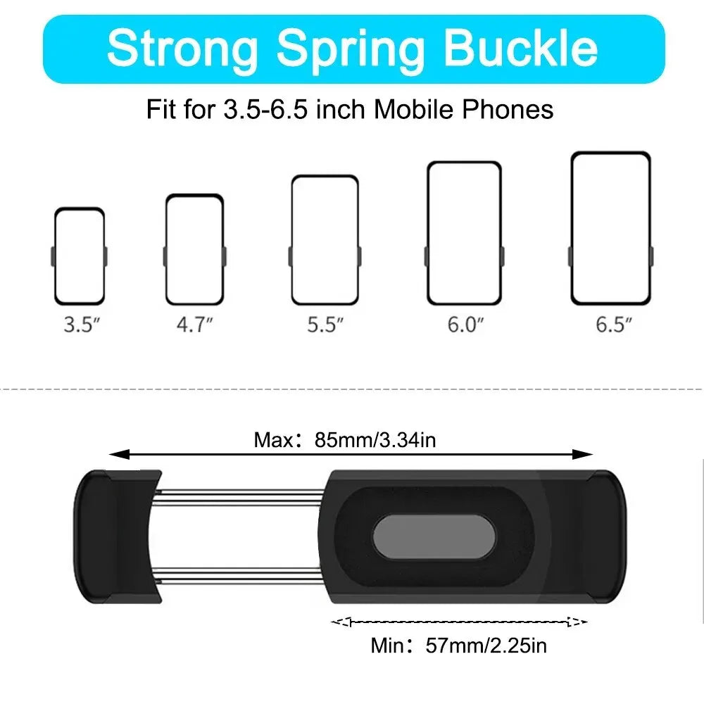 Universal Cellphone Holder Car Air Outlet Mount Clip for Mobile Phone Holder ABS Car Mount Phone Support Interior Accessories
