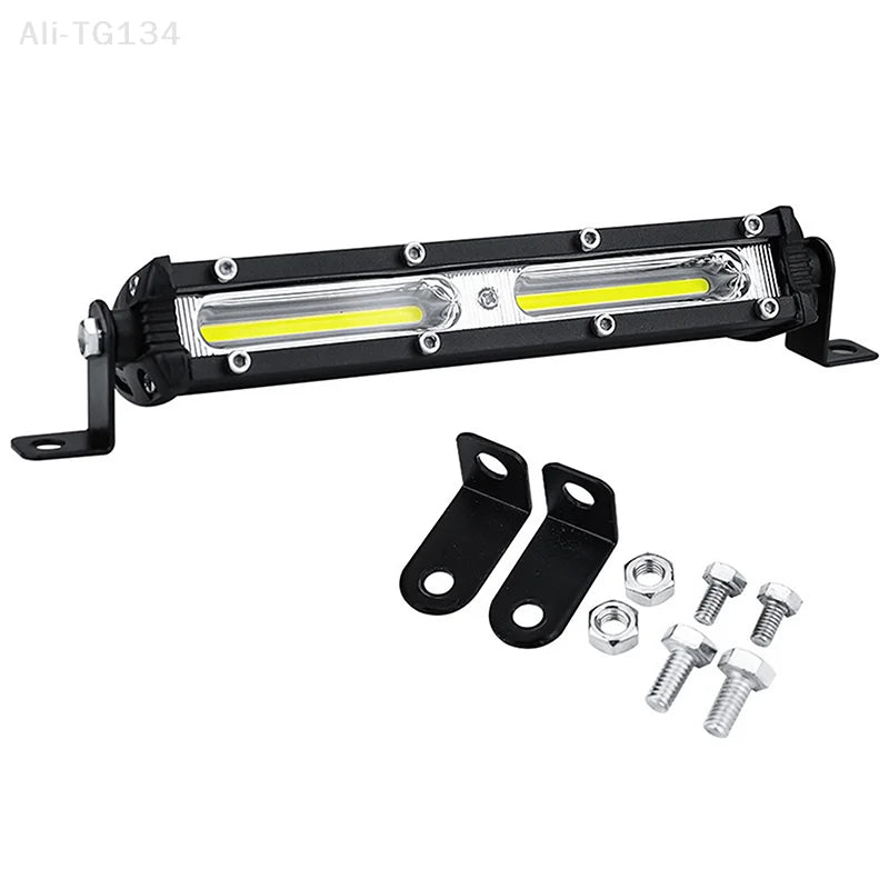 LED Strip Light for Car, Work Light, Spotlight, Bar, Auto Truck, Lorry Trailer, Spot Fog Lamp, 12V, 24V, 6500K, 1Pc