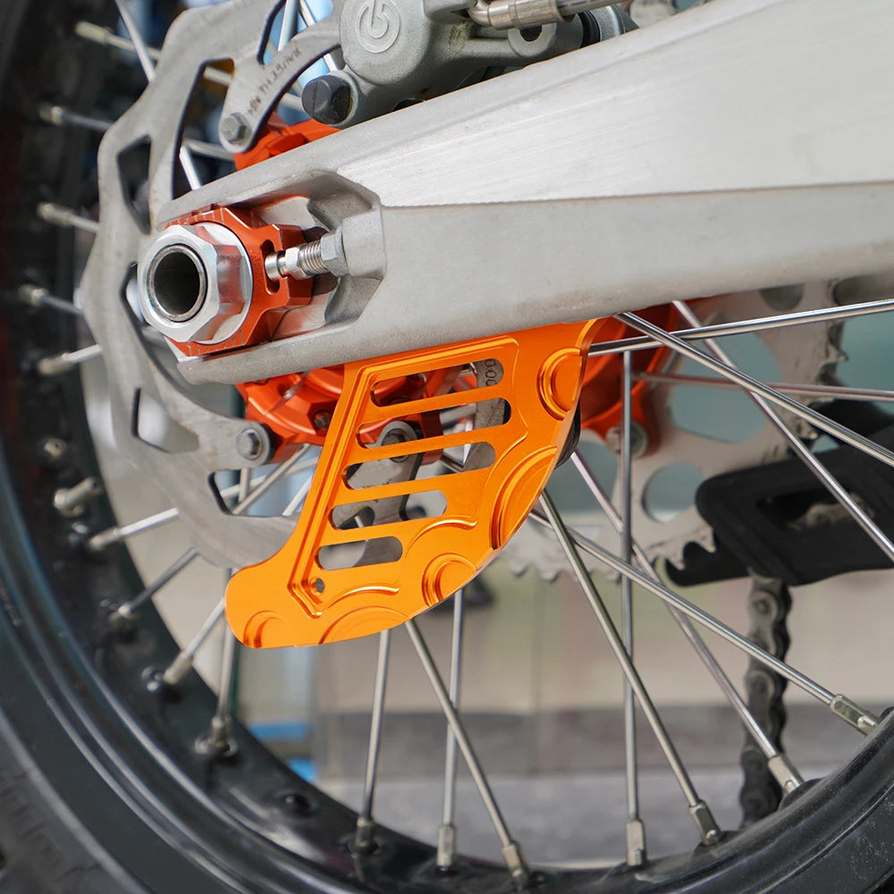 Front & Rear Brake Disc Guard Protector For KTM 125 200 250 300 350 450 500 530 SX SXF XC XCF 15-19 EXC EXCF 2016 2017 2018 2019