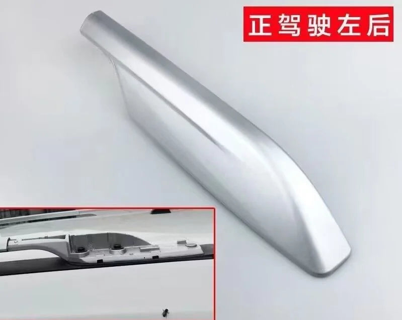 Car Roof Rack Cover for Nissan X-Trail T32 Rogue 2014~2021 2015 2016 2017 Luggage Bar Cap Trim Rail End Shell Plasitc Accessorie