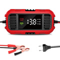 Smart Battery Charger For Lead-Acid Battery Charger Digital For Car Motorcycle Scooter Battery Charging Battery Maintenance