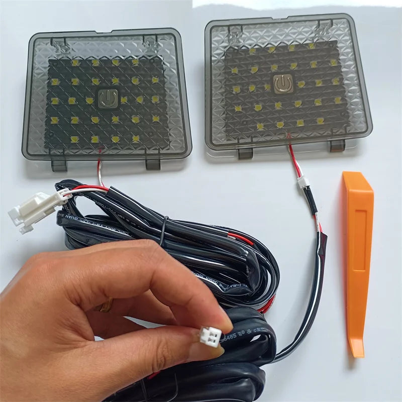 Accesorios para RAV4 2022, luz LED para maletero, luz superior del maletero, luces para portón trasero, cúpula de maleta 2019-21