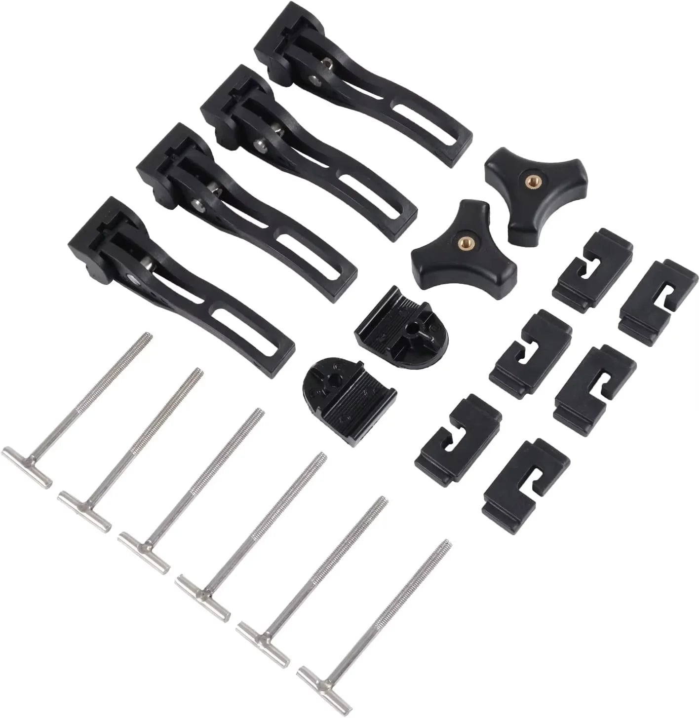 Fixing Kit Universal Accessories Replacement Parts For Hard Tri-Fold Tonneau Pickup Truck Bed Cover Car Rear Front Clamp T-Bolts