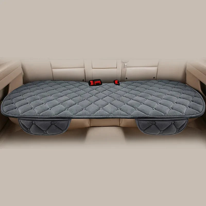 Car Seat Covers Warm Seats Cushion Protector Plush Seat Cover Autumn Winter Universal For Sedan Hatchback SUV Seat Mats
