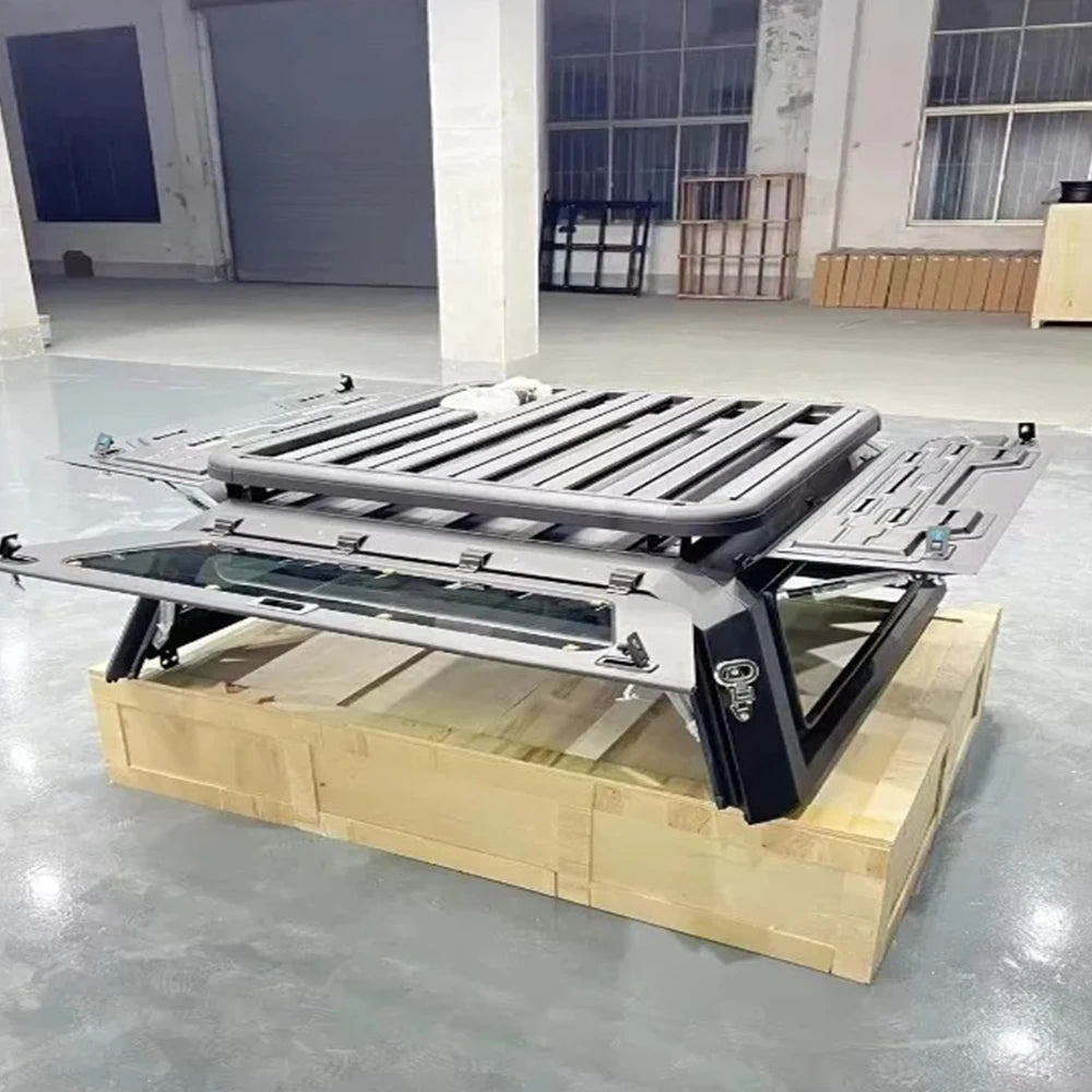 Customized  Sturdy platform frame Truck rack Cover Box for pickup High cover bed canopy Pickup truck camper Sturdy pickup truck