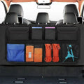 Multi-Pocket Car Trunk Organizer High Capacity Adjustable Backseat Storage Bag Auto Seat Back Hanging Organizer