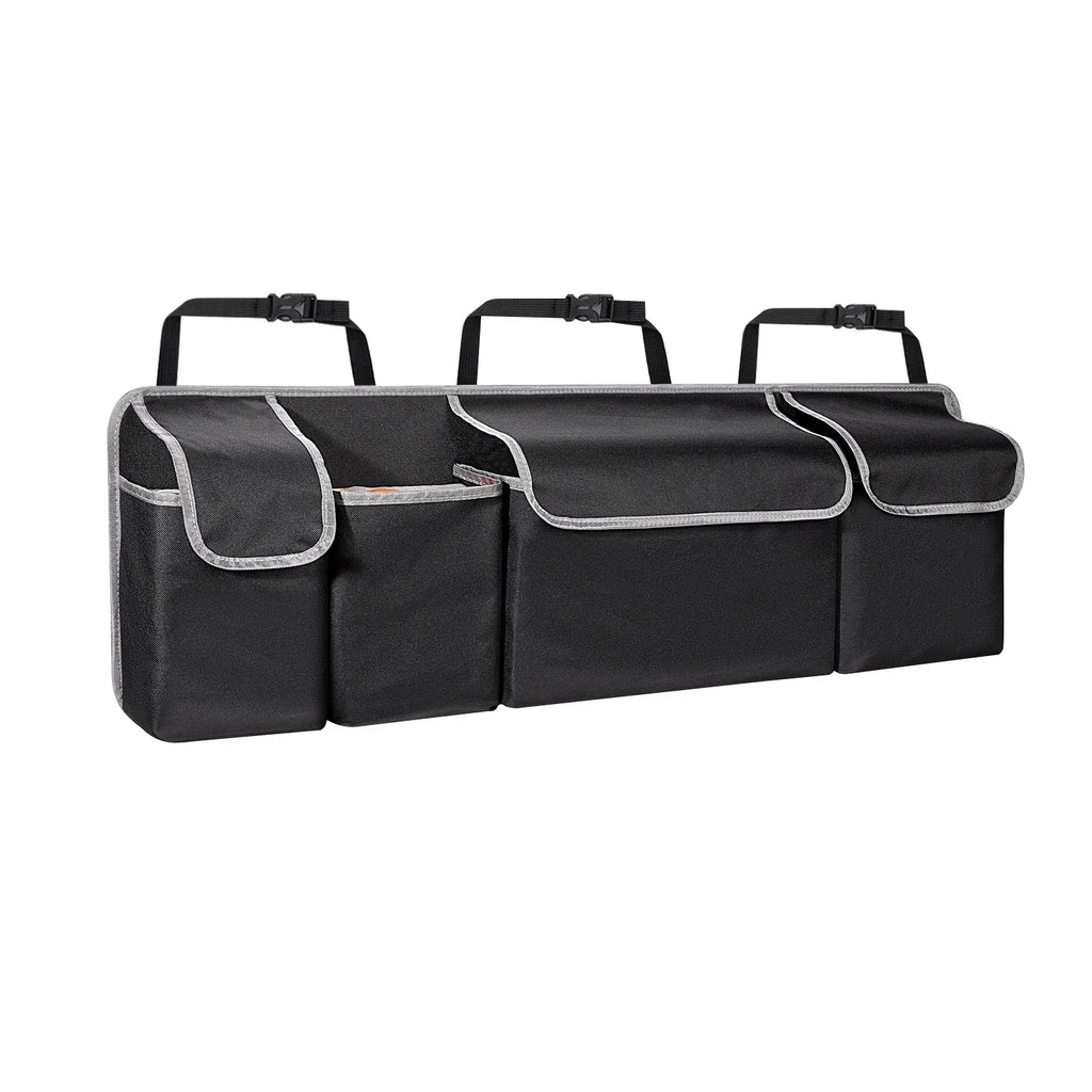 SUV Car Trunk Organizer Backseat Storage Bag Hanging Organizer for SUV Truck MPV with Multi Pockets Durable Seat Back Organizer