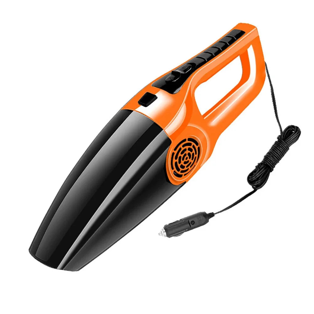 120W 3600mbar Car Vacuum Cleaner High Suction Hand-held 12V Mini 5 Meter Noodle Dry And Wet Dual-use Car Interior Cleaner