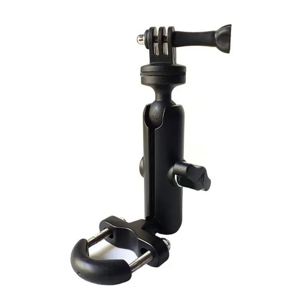 Motorcycle Dashcam Bracket Motion Camera Mounting Bracket Pan Tilt Bracket Car Mounted Aluminum Alloy Camera Bracket