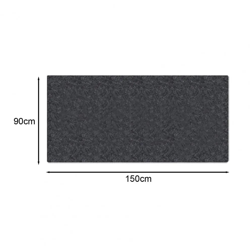 1.5M Garage Floor Mat For Under Car Non-Slip Oil Spill Mat Absorbent Felt Garage Mat Rubber Backing For Car Maintenance Storage