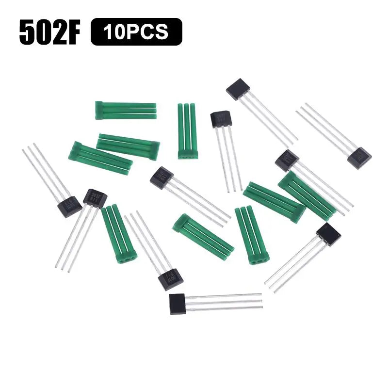 "461AN Electric Vehicle Motor Hall Sensor, 613H Tricycle Sensor and 502F Hall Component - 10 pieces Set"
