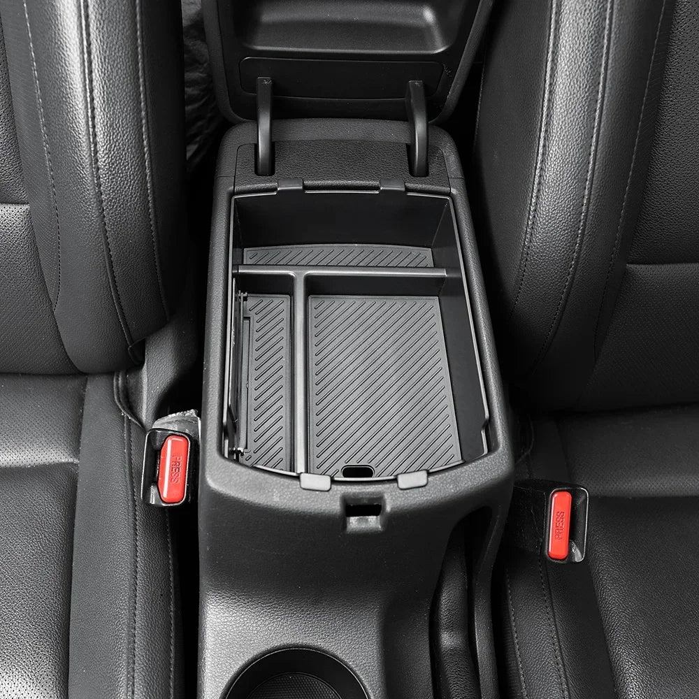 For KIA Soul 2020-2025 Car Accessories Wholesale Center Console Organizer Car Tray Armrest Storage Box Car Accessories LHD/RHD