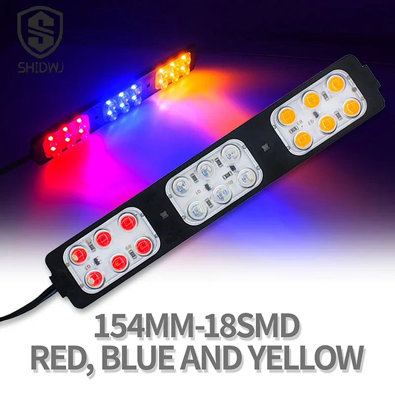 Truck Side Flashing LED Light Warning Emergency Indicator Lamp For Van Truck Motorcycle Pickup Offroad Decor Accessories