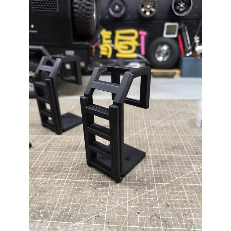 Escalera trasera para coche todoterreno RC RGT EX86160 1:10 LC79 - Accesorio de actualización de portón trasero de ajuste directo para camión todoterreno RC