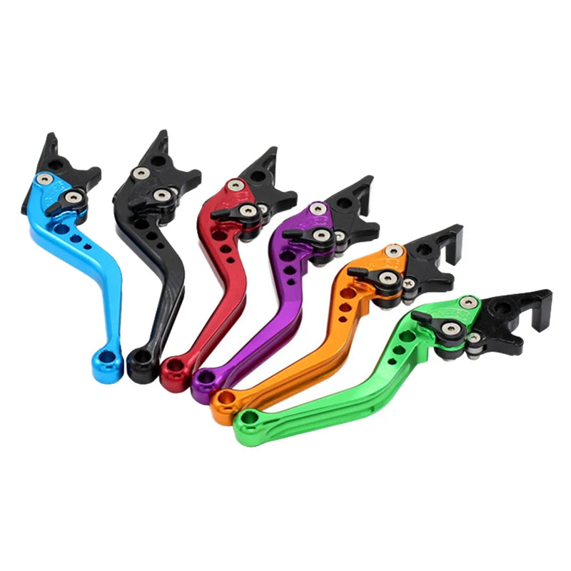 Accesorios para motocicletas Piezas modificadas Palanca de embrague plegable Manillar de freno de tambor ajustable Bocina modificada Palanca de mano ajustable