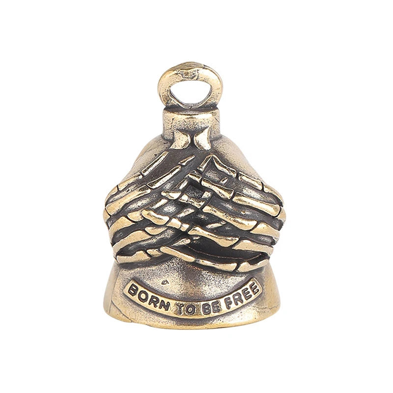 Timbre de motociclista, accesorio portátil para motocicleta, regalo para motociclistas, colgante pequeño