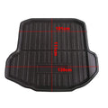 For VW Jetta 2019 For Volkswagen Tray Rear Trunk Cover Matt Car Cargo Liner Boot Mat Floor Carpet Kick Pad Mat