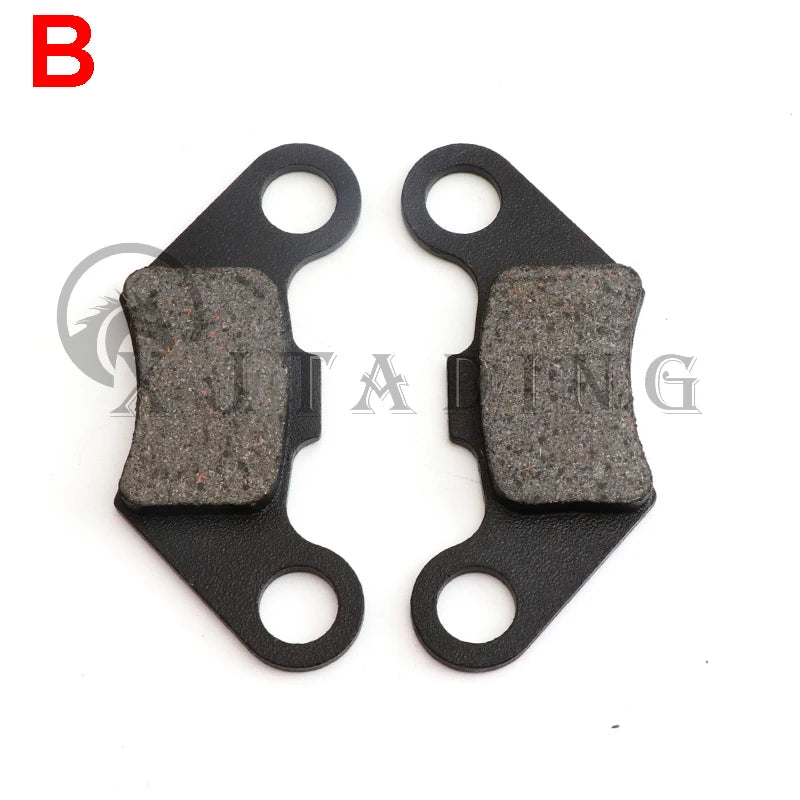 1 Pair Motorcycle Brakes Front/Rear Disc Brake Pads Shoes For 50cc 70cc 110cc 125cc 150cc ATV GO KART Taotao Suzuki Kawasaki
