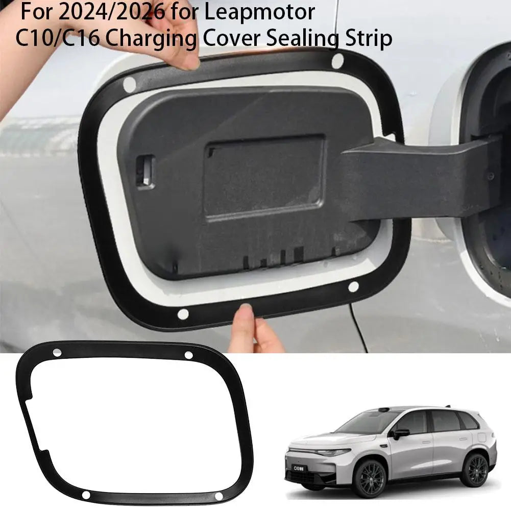 for Leapmotor C10 C16 Charging Port Cover Precision Fit Eco Rubber Waterproof Dustproof Protector for Electric Vehicles