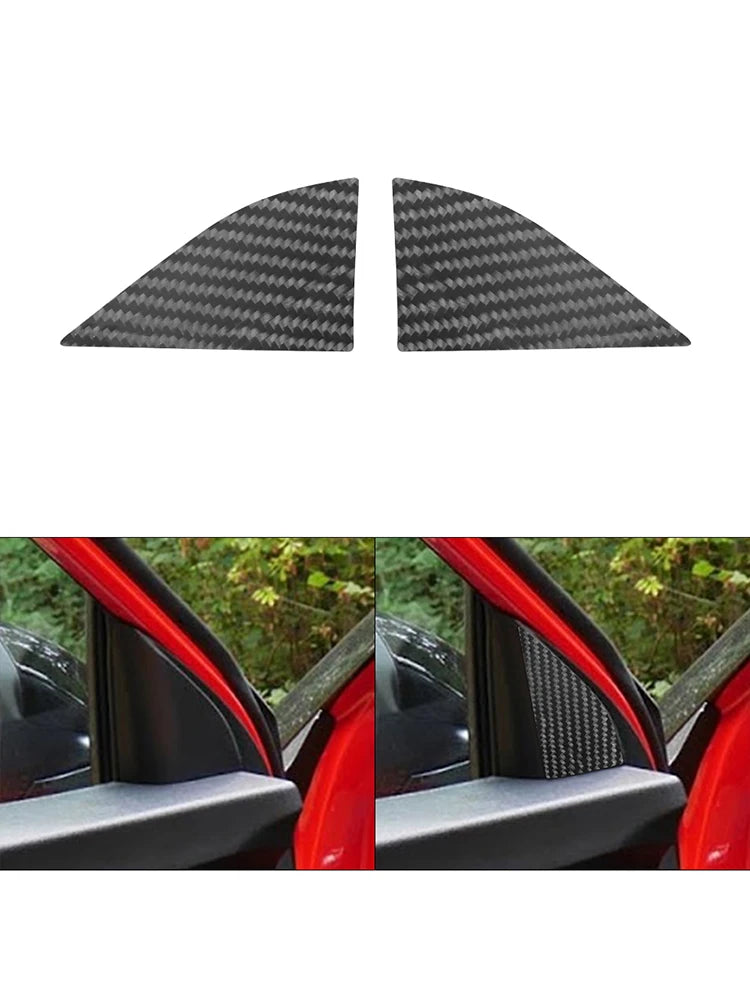 Car Carbon Fiber Interior Mouldings Decorative Stickers For Hyundai Veloster 2019 2020 2021 2022 Cover Trim Accessories