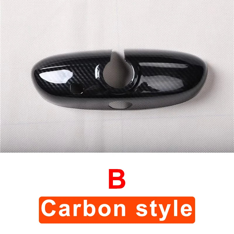 Car Interior Mirror Modification Cover For MINI Cooper S JCW F54 F55 F56 F57 F60 Car Interior Decoration Sticker Accessories