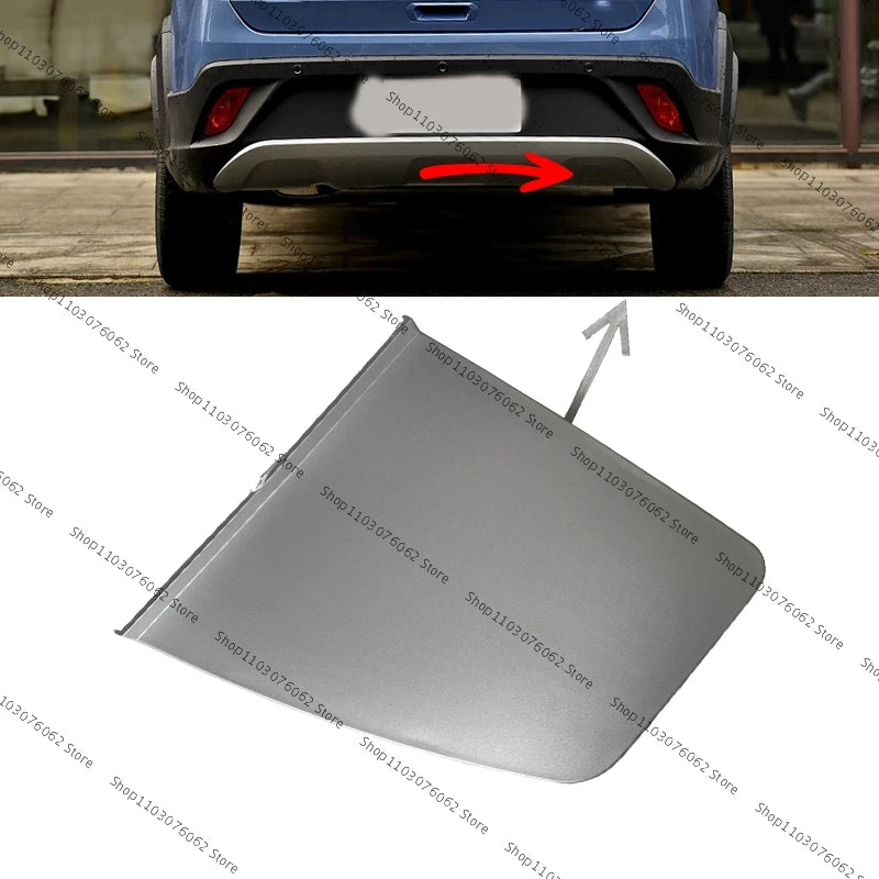 Customer customization For Chery Tiggo 2 Tiggo 3X Car Rear Bumper Tow Hook Cover Trailer Hauling Eye Cap Lid  Auto parts