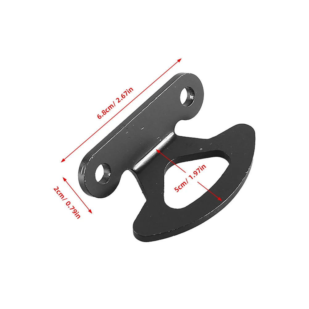 4 Pcs Trailer Chain Hooks Car Accessories Pickup Truck Cargo Tie down Anchors Gadgets