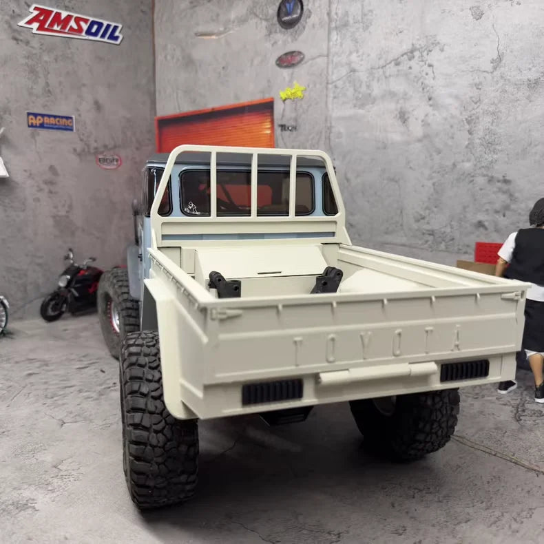 Plataforma de carga trasera de camión de alta simulación para VP VS4-10 Phoenix RC Car Crawler Load Carrier Accesorios de actualización