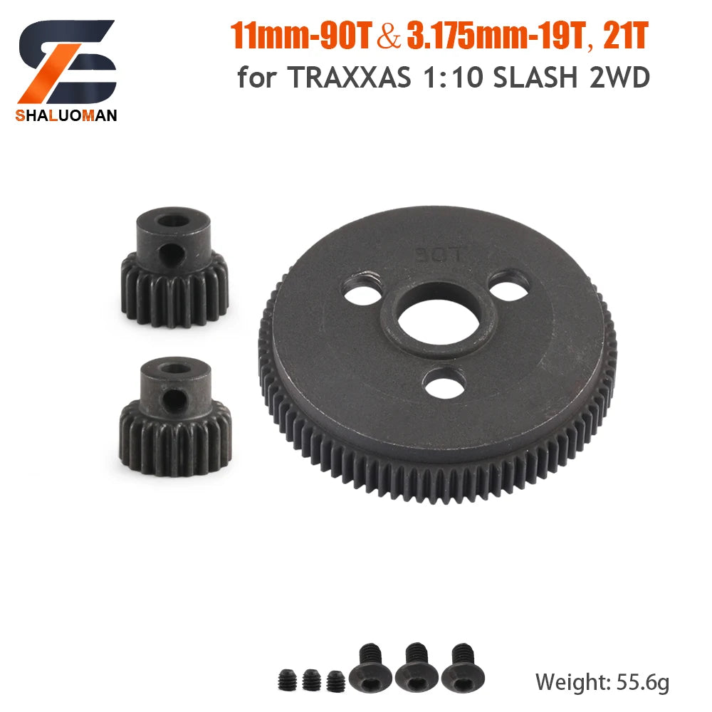 Shaluoman juguete Toys Metal Upgrades Parts 1/10 TRAXXAS SLASH 2WD RC Car